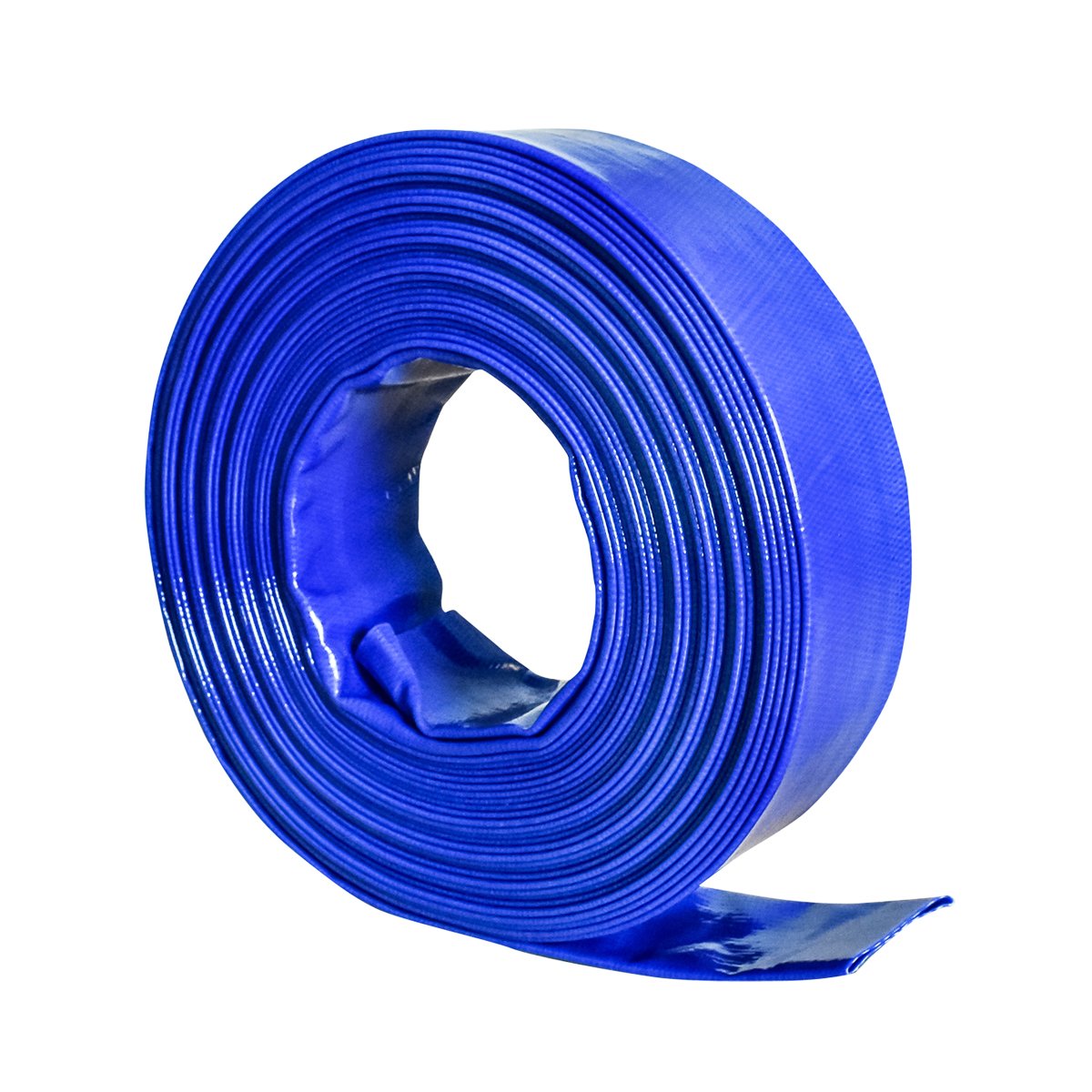 Furtun plat, siliconat pentru irigat din PVC 2 toli lungime 20m Breckner Germany